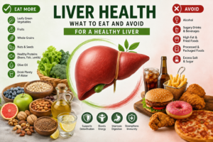 Liver Health foods to eat and avoid for a healthy liver