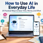 How to use AI in everyday life with practical ways to save time, money and effort