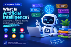 What is artificial intelligence complete guide with AI machine learning and generative AI